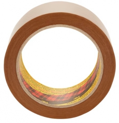 Banda adeziva de ambalare si transport Scotch 3M, maro, 50 mm x 66 m, 6 role/set